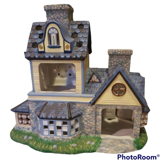 Partylite Old World Village Tea Light Ceramic Decor Like New!! - Picture 5 of 11